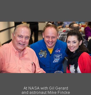 Adrienne Wilkinson NASA Mike Fincke Gil Gerard