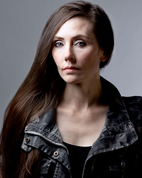 Adrienne Wilkinson Shawn Keehne dark camo jacket