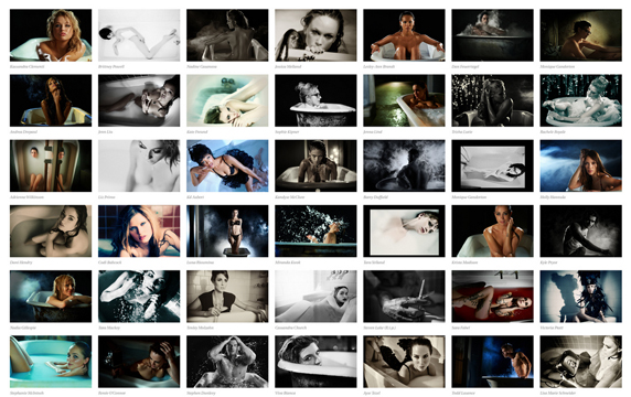 Adrienne Wilkinson In the Tub TJ Scott